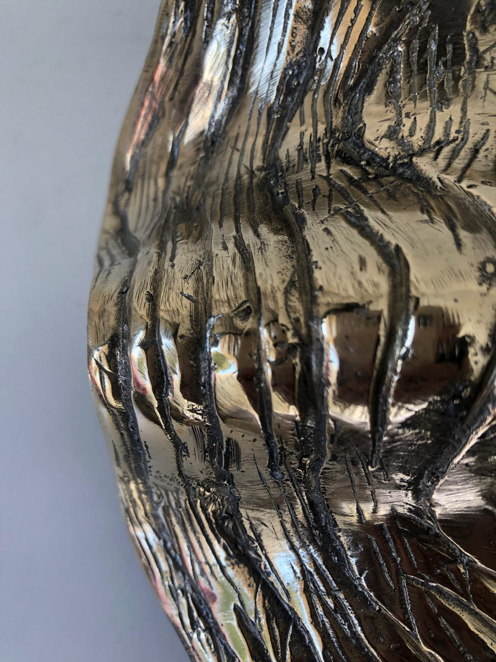 COQUILLAGE Vide Poche Bronze