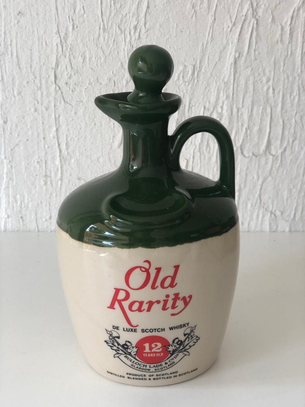 SCOTCH WISKY  - Céramique 🖋 Old rarity scotch