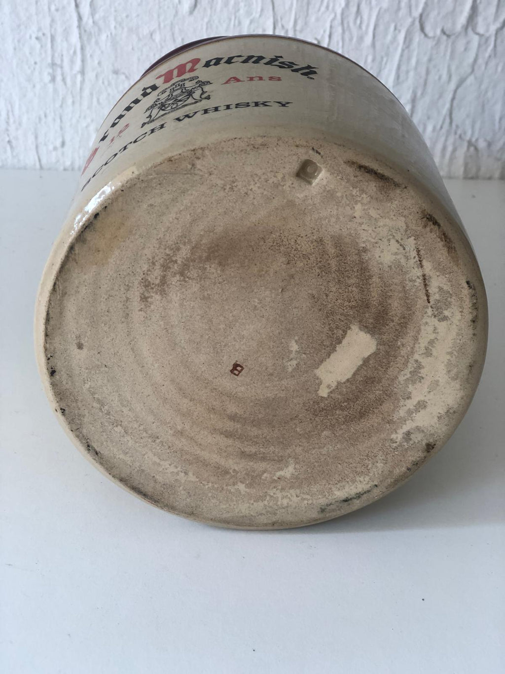 BOUTEILLE SCOTCH WISKY Gde - Céramique 🖋 Grand Macnish.