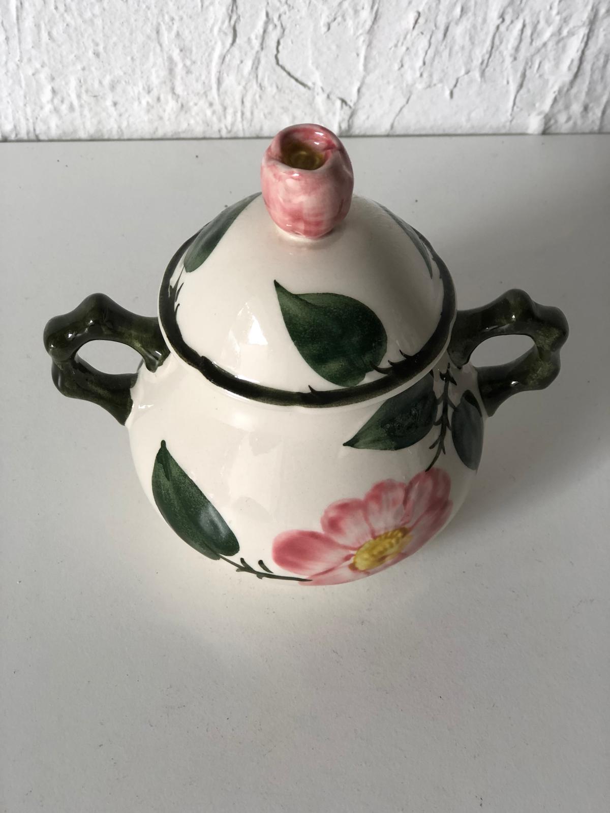 SERVICE à Café PORCELAINE  7 pièces Estampillé VILLEROY & BOCH