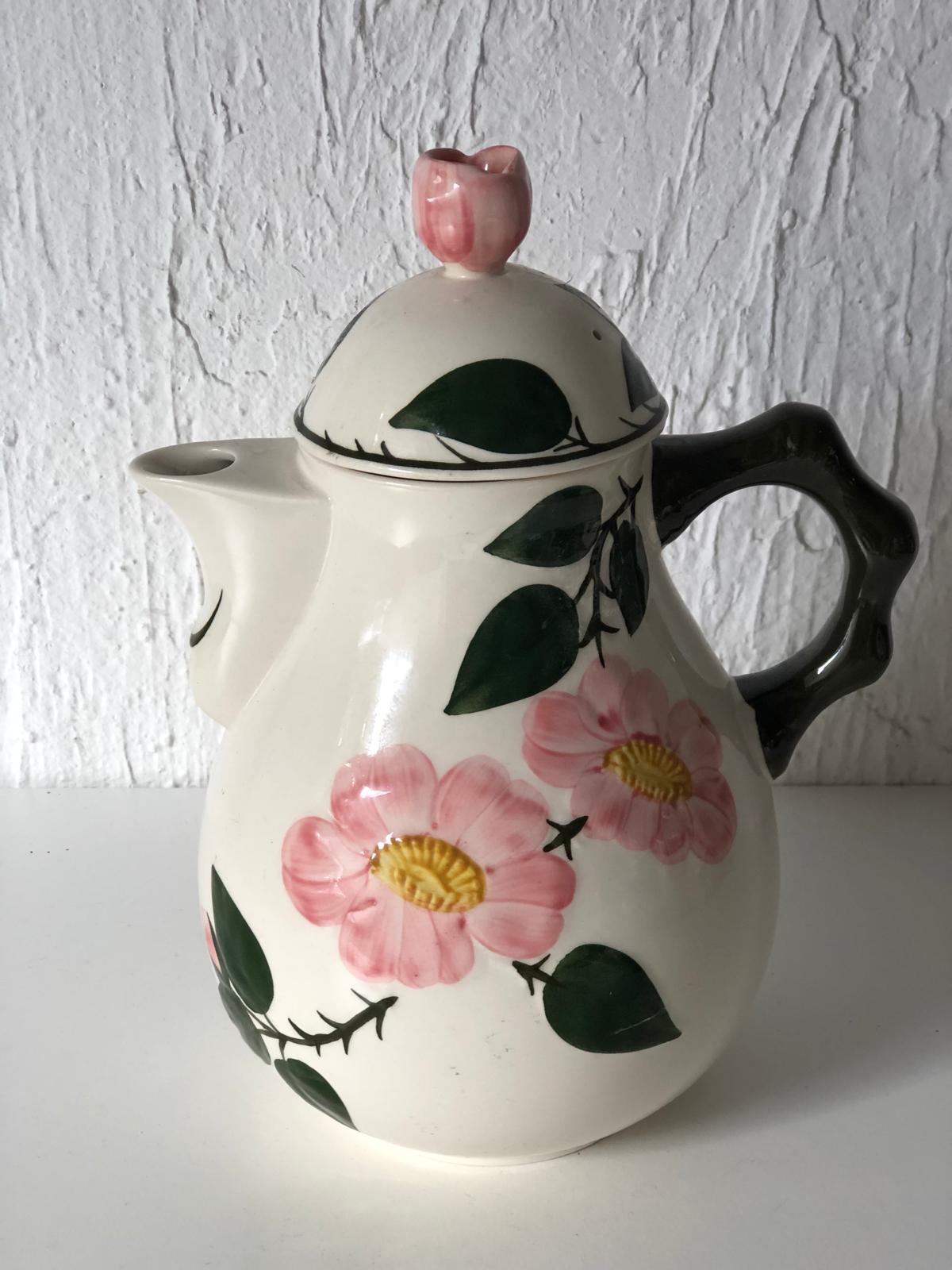 SERVICE à Café PORCELAINE  7 pièces Estampillé VILLEROY & BOCH