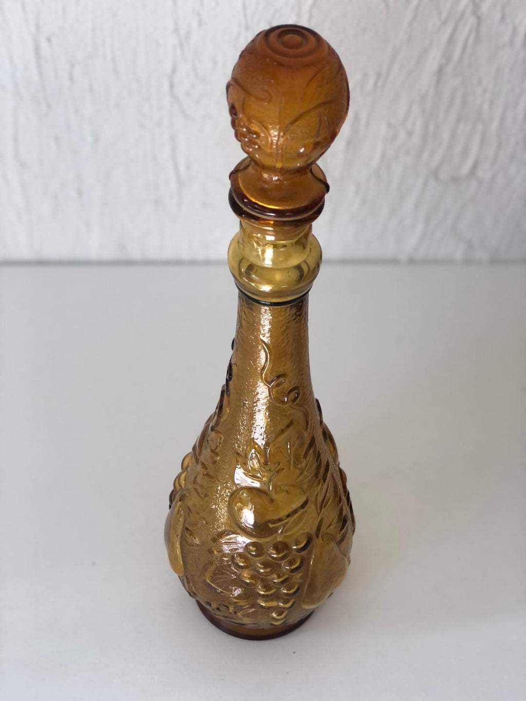 BOUTEILLE Verre Grapevine d'Empoli Italie. V