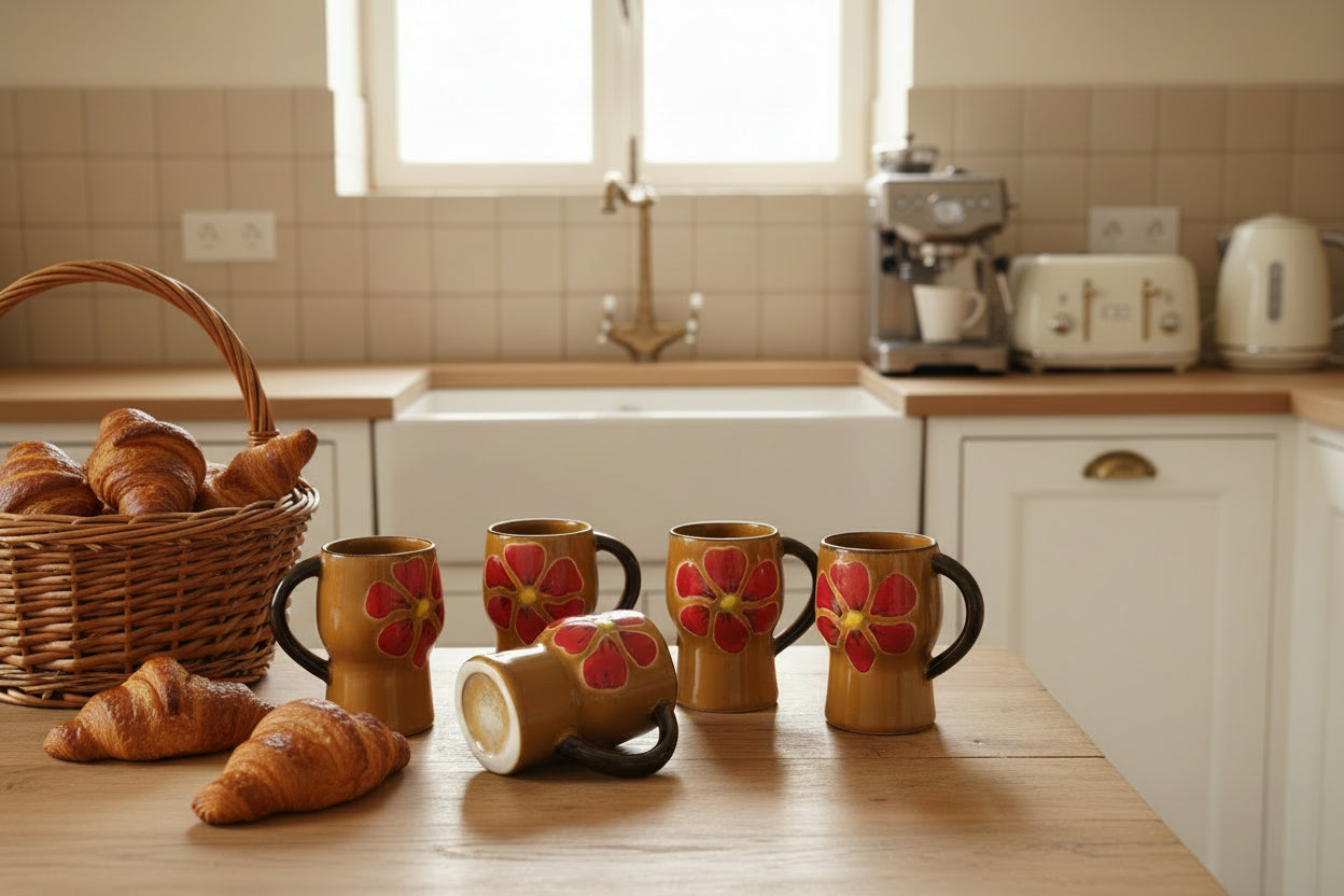 MUG _ CHOPE Céramique Année 70 V