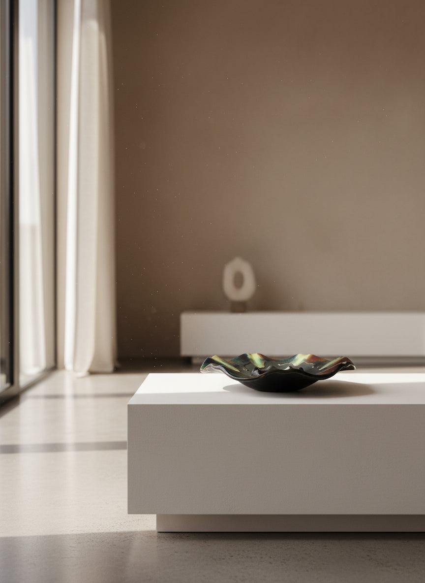 PLAT CERAMIQUE FAT LAVA West Germany  V