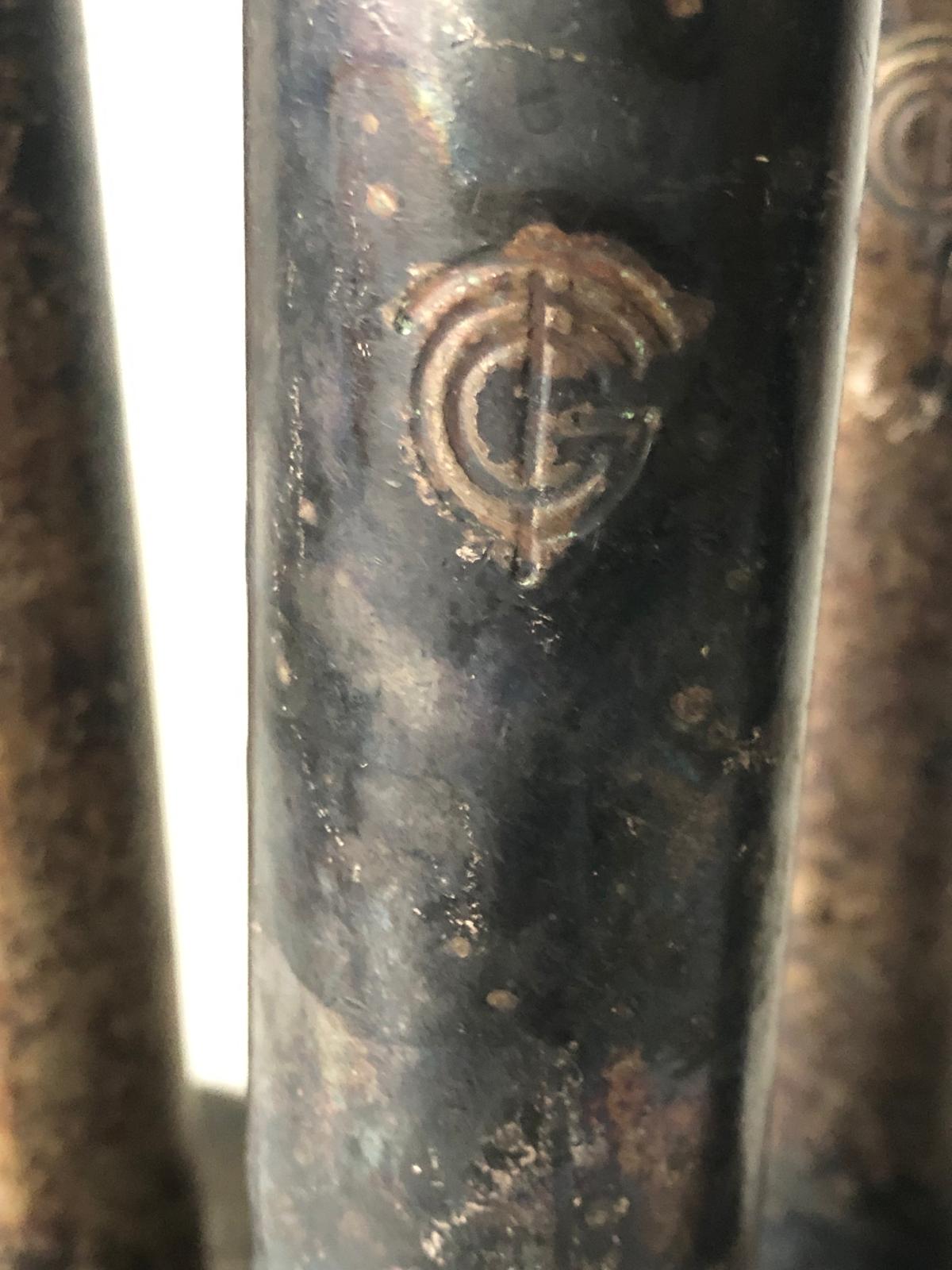 BOUGEOIRS ACIER FER Travaillés à la main V