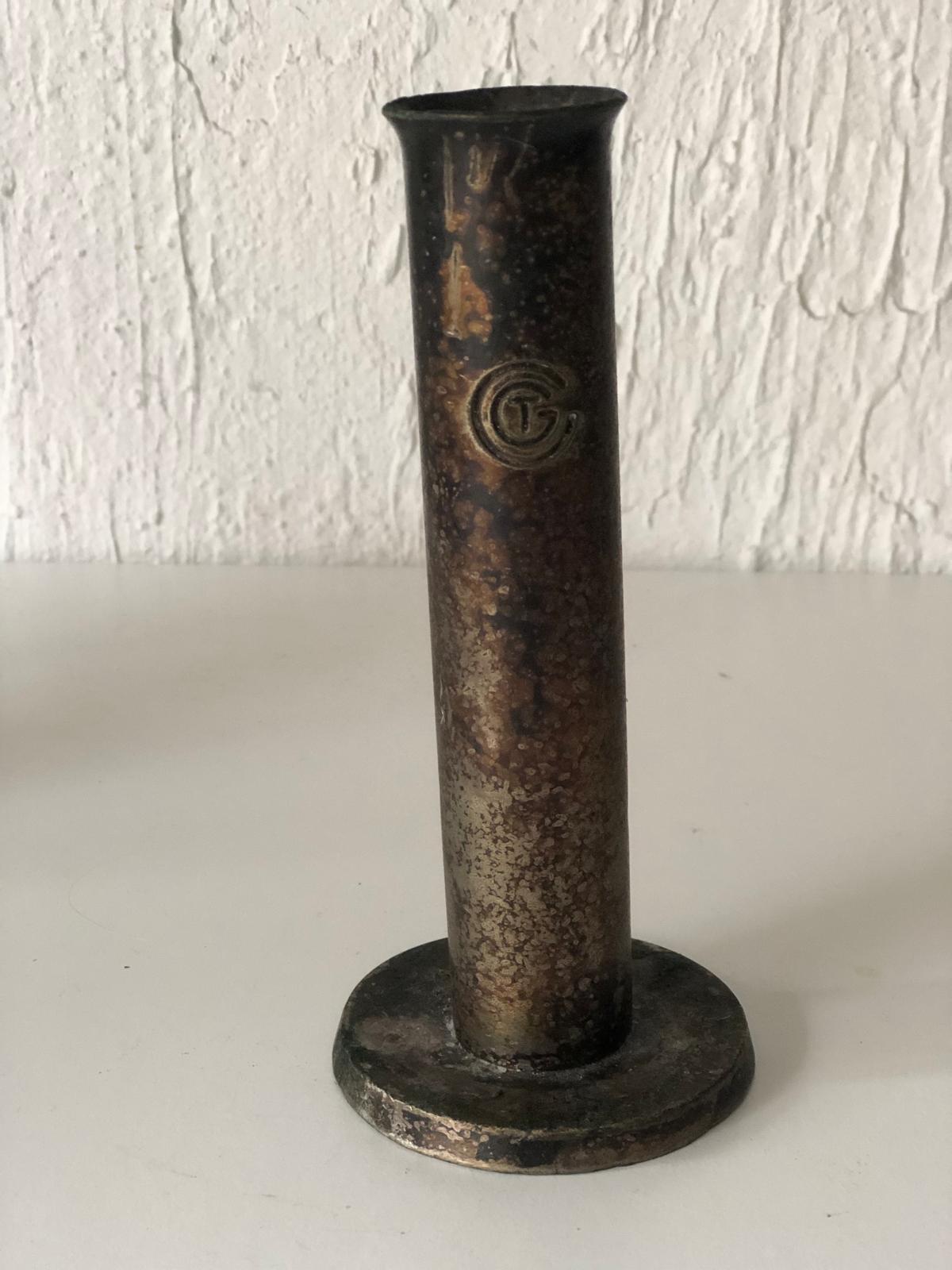 BOUGEOIRS ACIER FER Travaillés à la main V