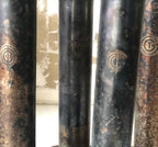 BOUGEOIRS ACIER FER Travaillés à la main V