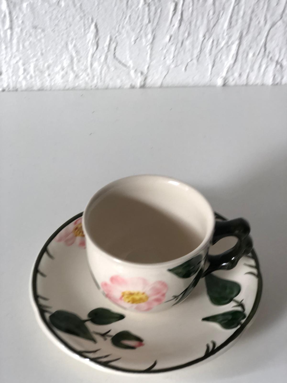 SERVICE à Café PORCELAINE  7 pièces Estampillé VILLEROY & BOCH V