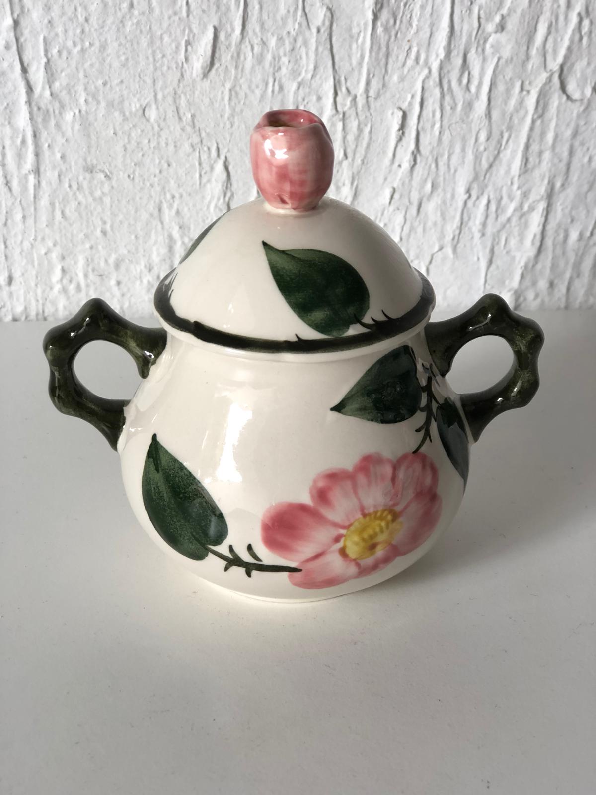 SERVICE à Café PORCELAINE  7 pièces Estampillé VILLEROY & BOCH V