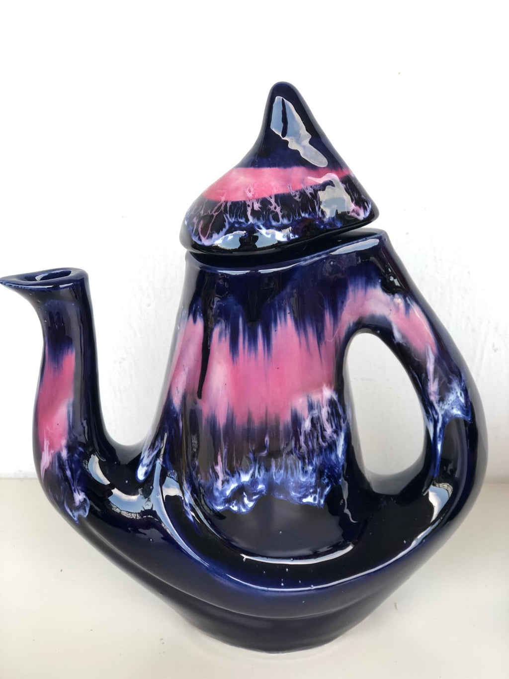 SERVICE A CAFE CERAMIQUE  Signé VALLAURIS