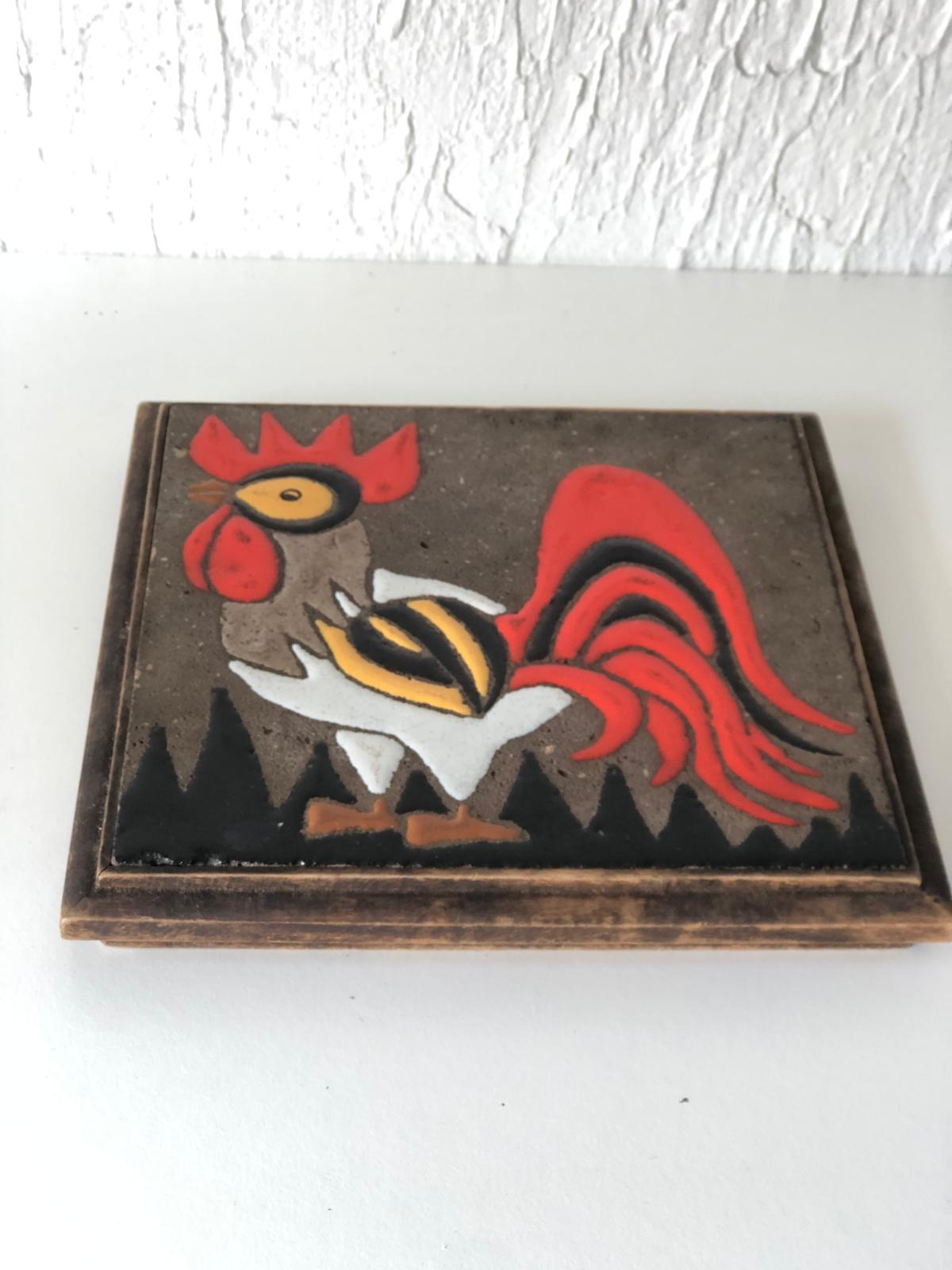 SOUS PLAT Bois et Céramique