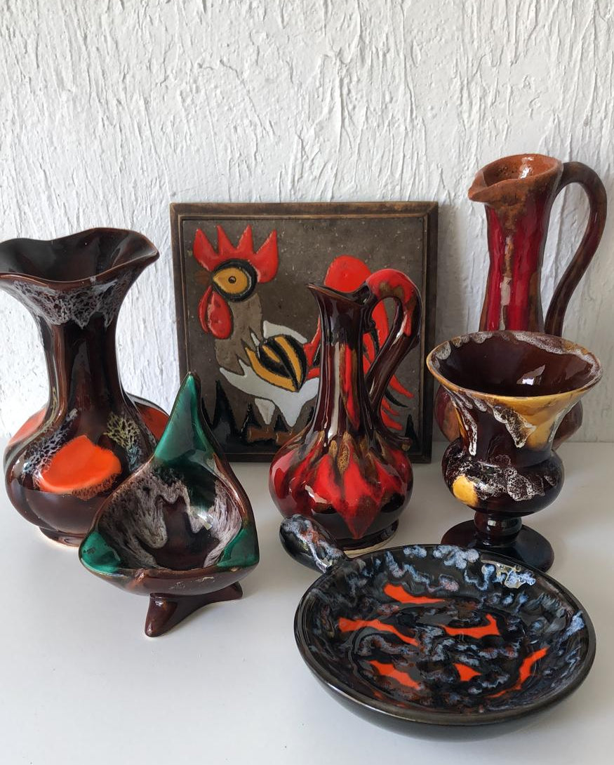VASE VALLAURIS Estampillé N°