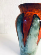 VASE EN GRES GLACURE Estampillé BR