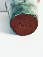 VASE EN GRES GLACURE Estampillé BR