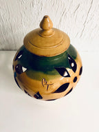 LAMPE DE SALON AJOUREE Estampillée MT N°5