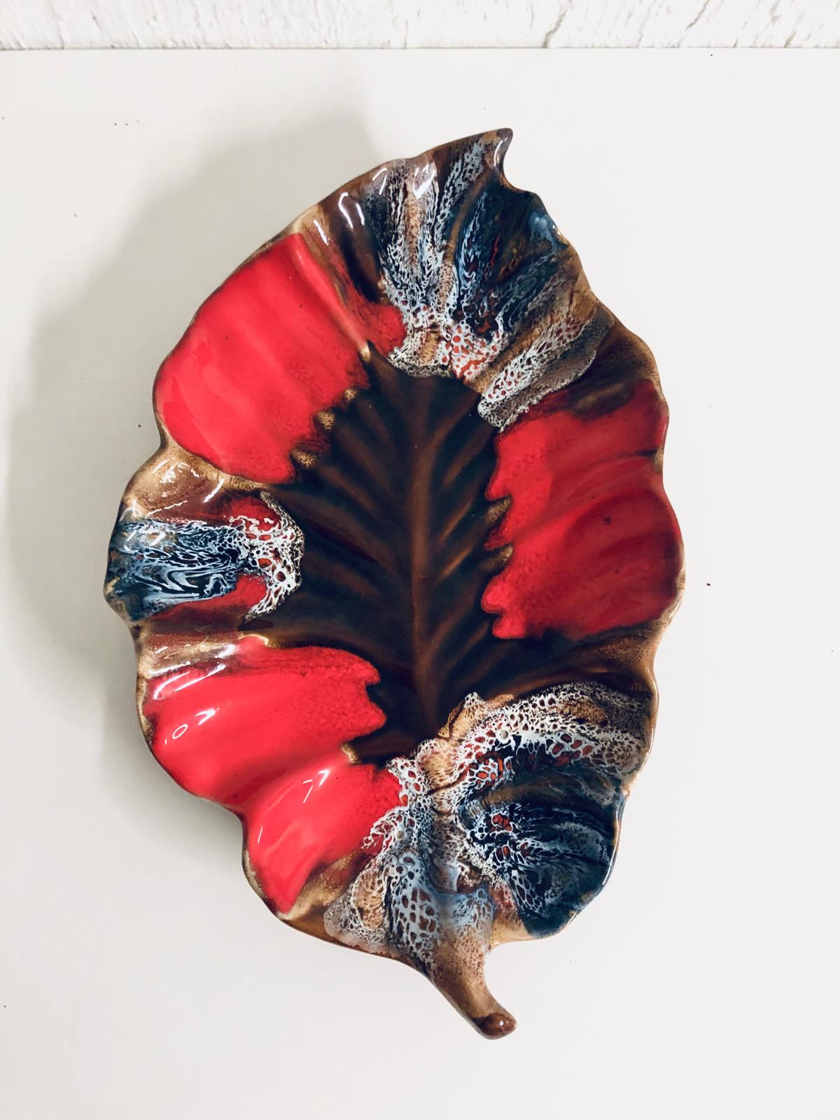 PLAT VALLAURIS FEUILLE