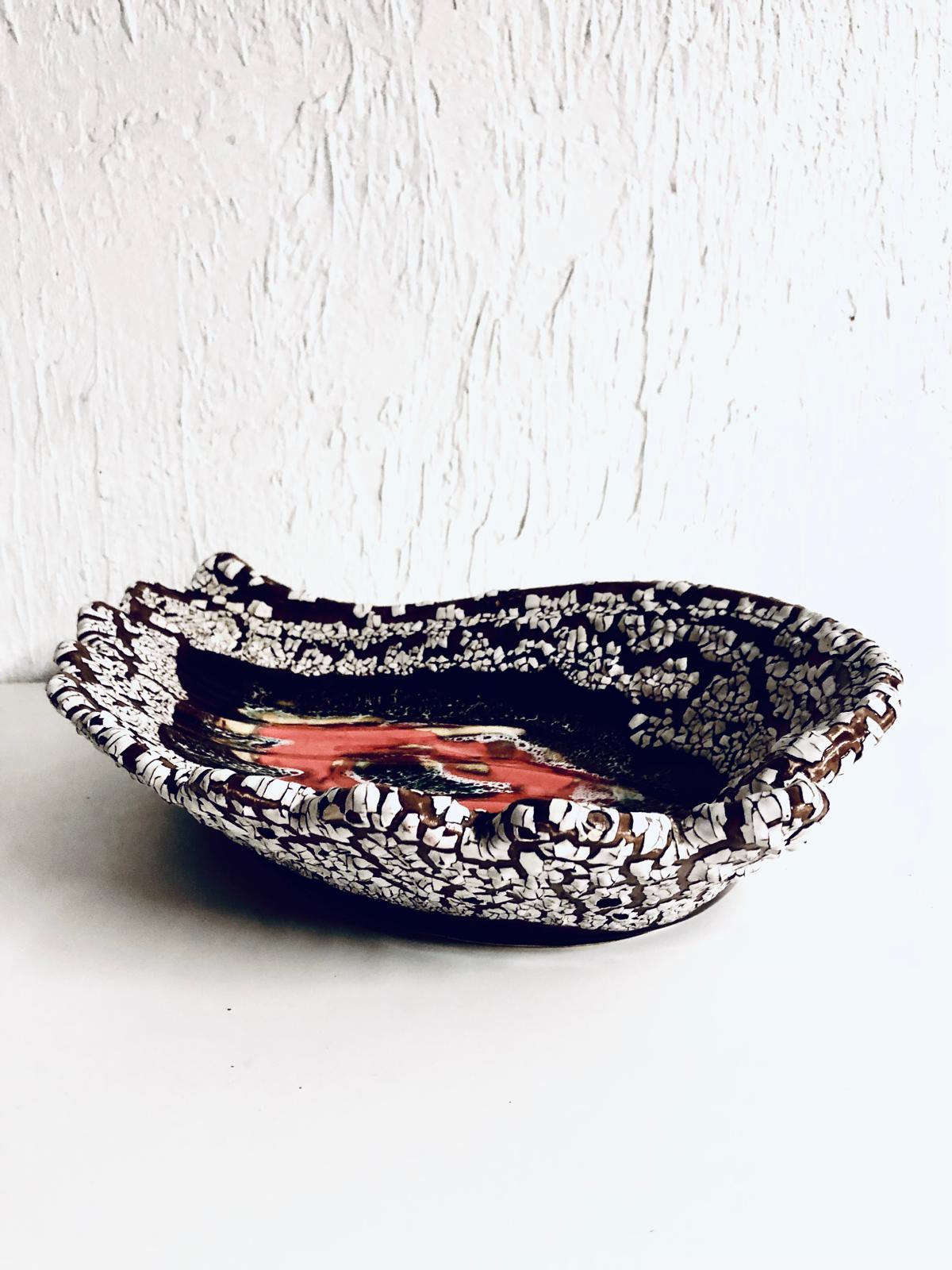 PLAT VALLAURIS FAT LAVA XXL