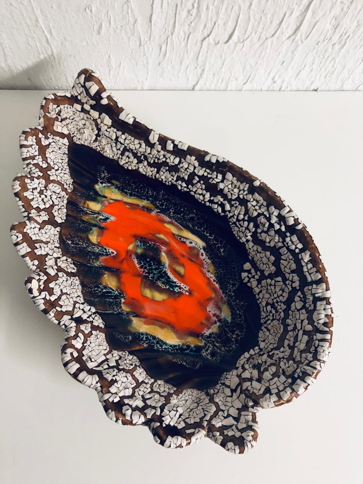 PLAT VALLAURIS FAT LAVA XXL