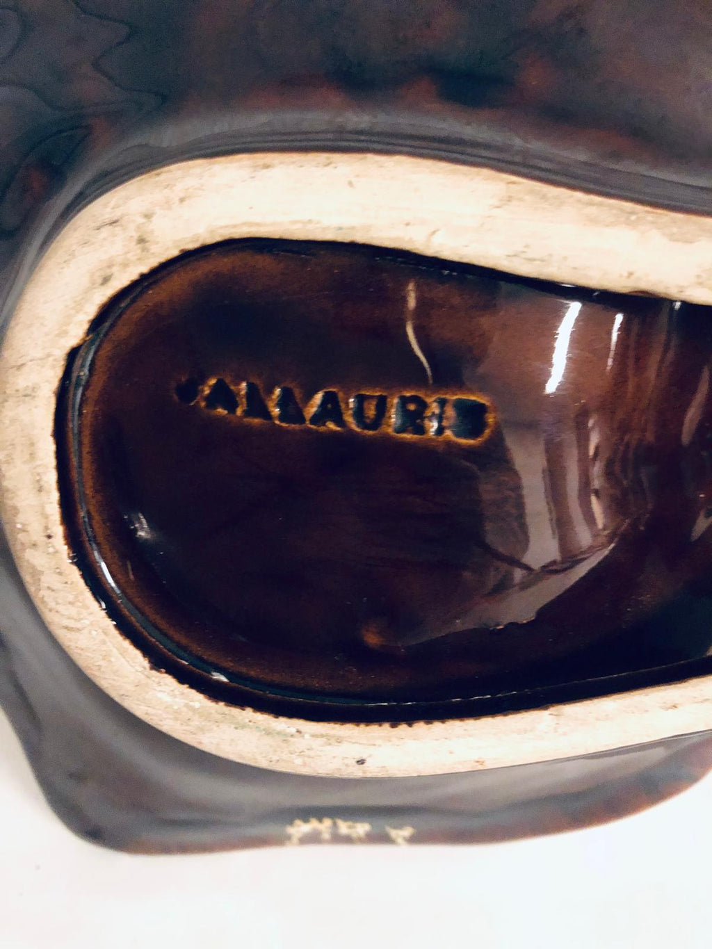 PLAT PRESENTATION APERITIF Signé VALLAURIS V