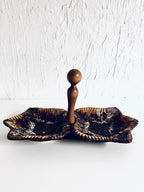 PLAT PRESENTATION APERITIF Signé VALLAURIS V