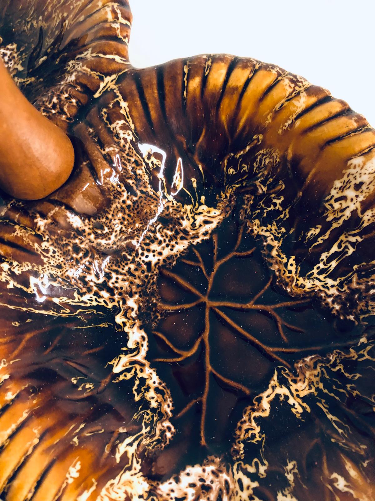 PLAT PRESENTATION APERITIF Signé VALLAURIS V