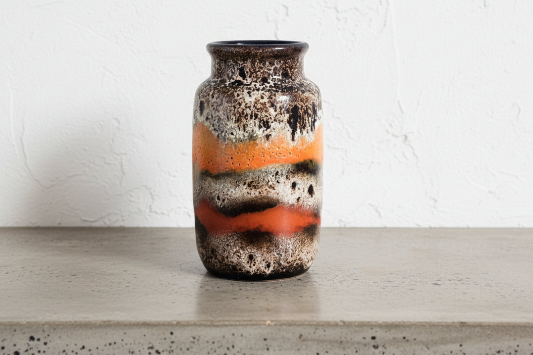 VASE FAT LAVA W.Germany VINTAGE N°242-22 V