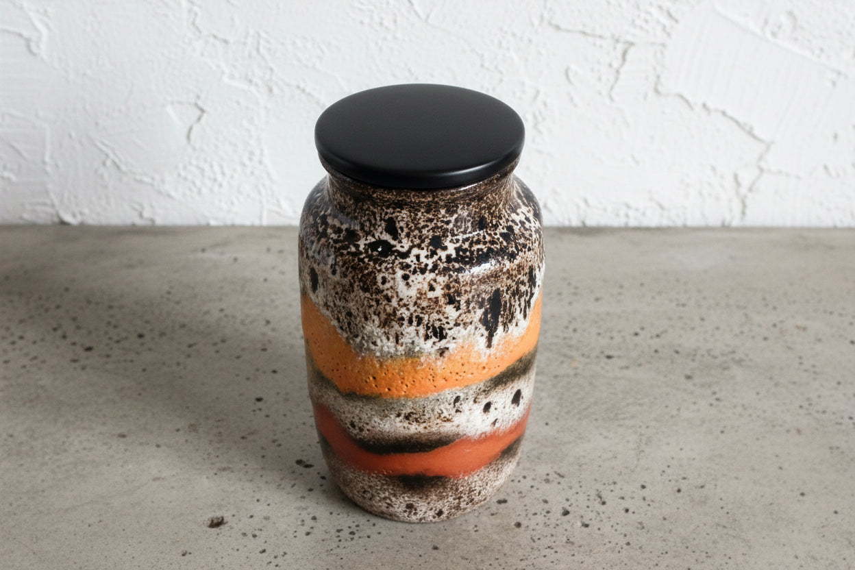 VASE FAT LAVA W.Germany VINTAGE N°242-22 V