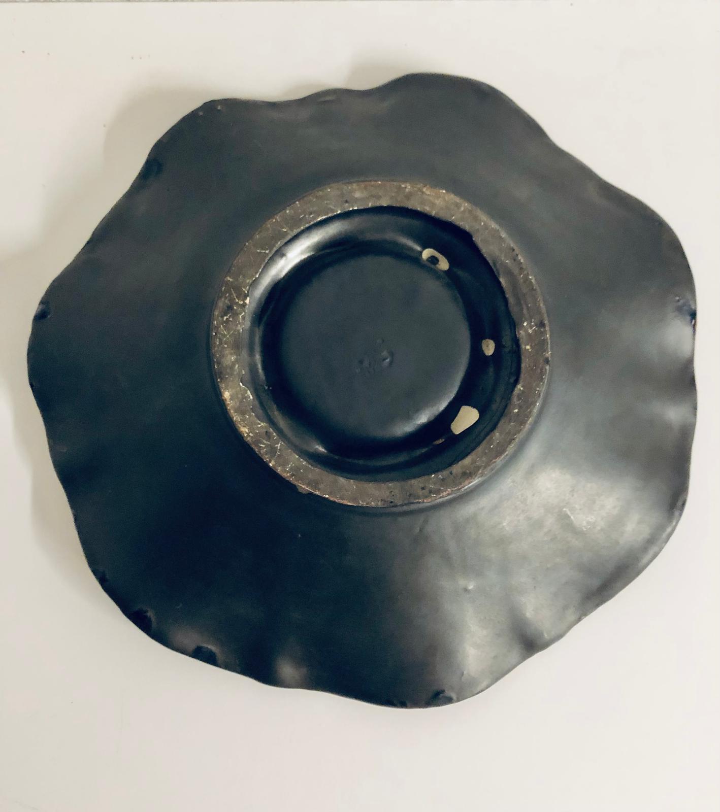 PLAT CERAMIQUE FAT LAVA West Germany  V