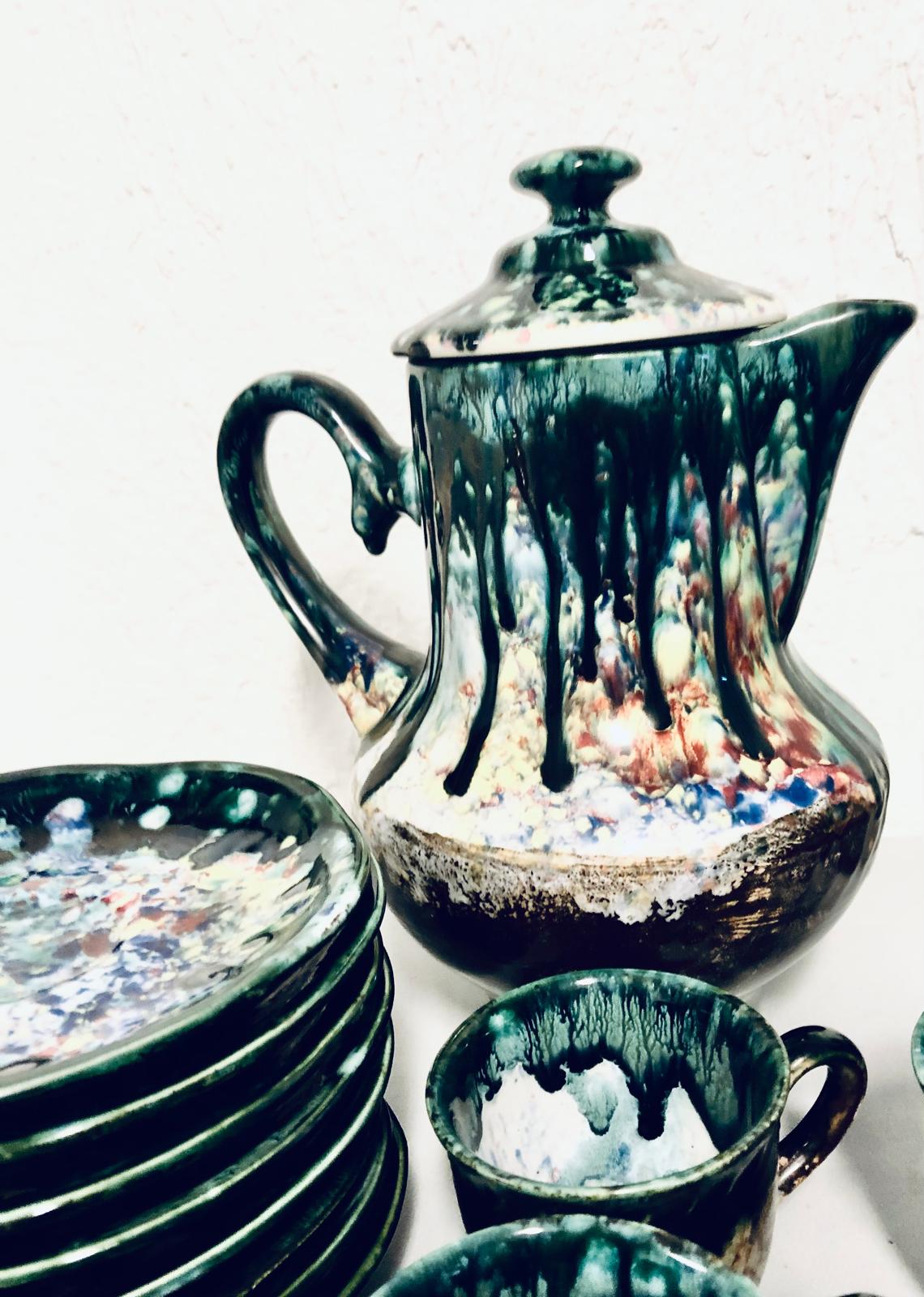 Service VALLAURIS Signé MORVAN.