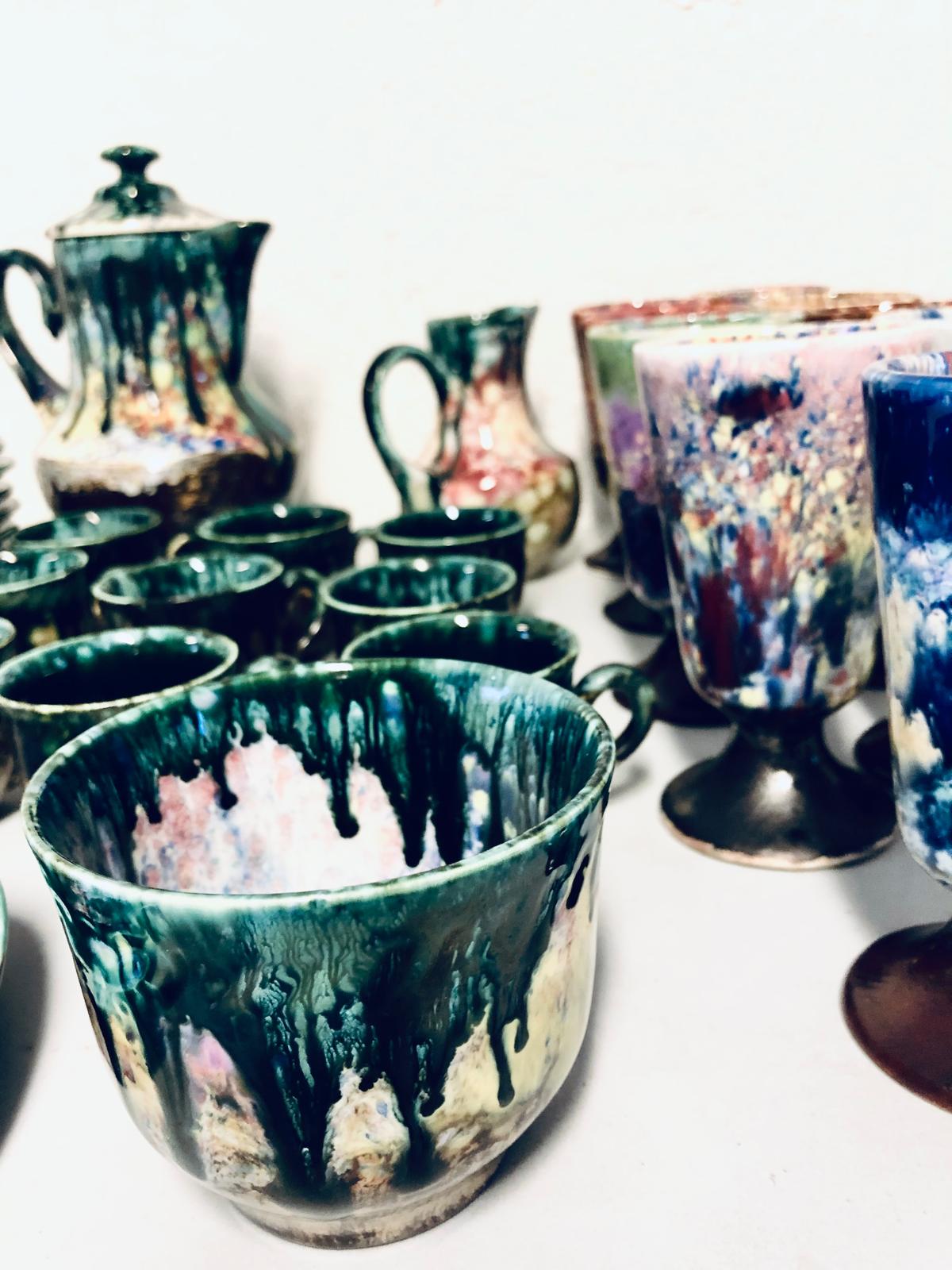 Service VALLAURIS Signé MORVAN.