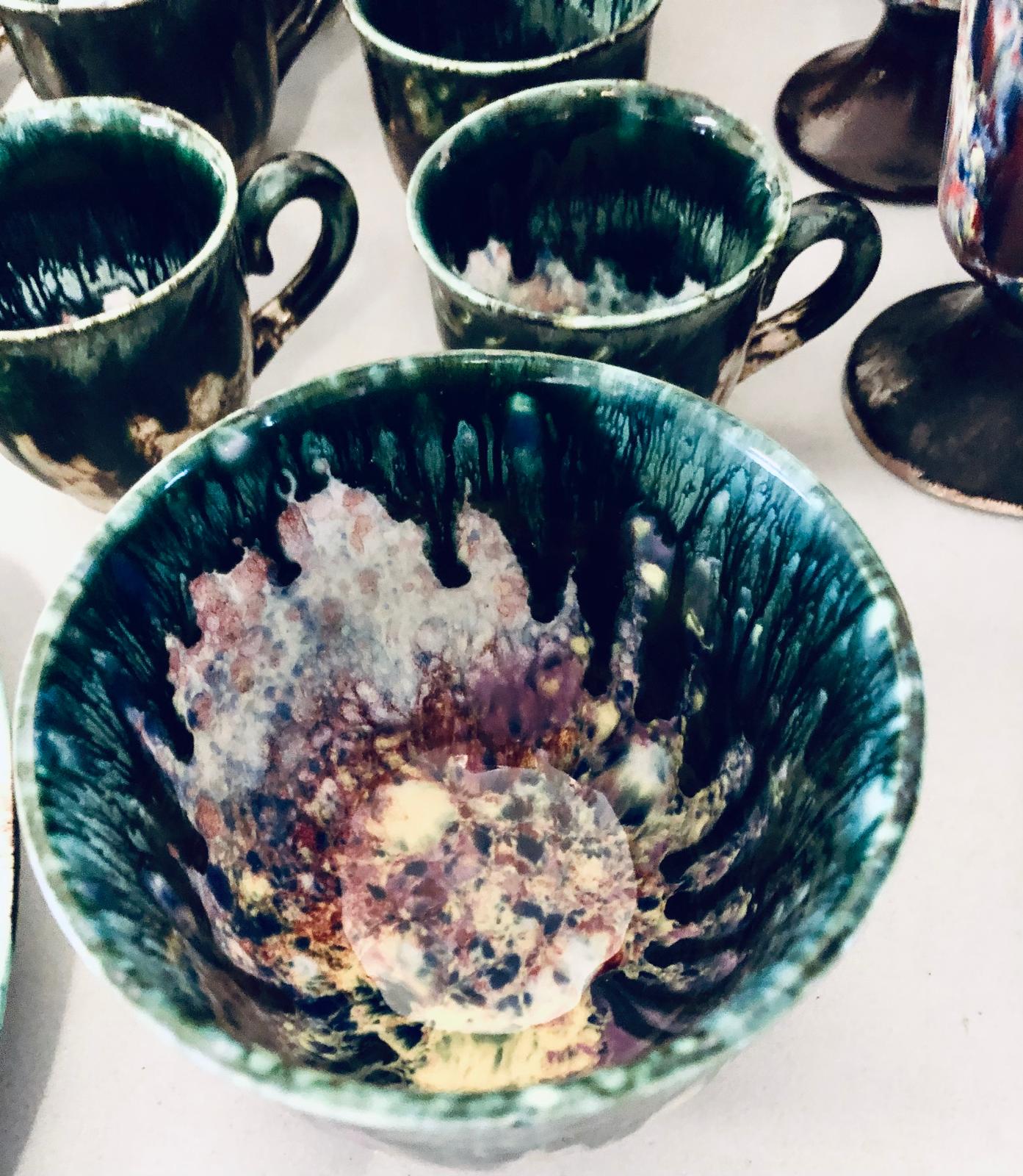 Service VALLAURIS Signé MORVAN.