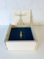 VITRUVIAN MAN Gold A17 V