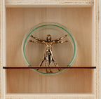 VITRUVIAN MAN BRONZE A11 V