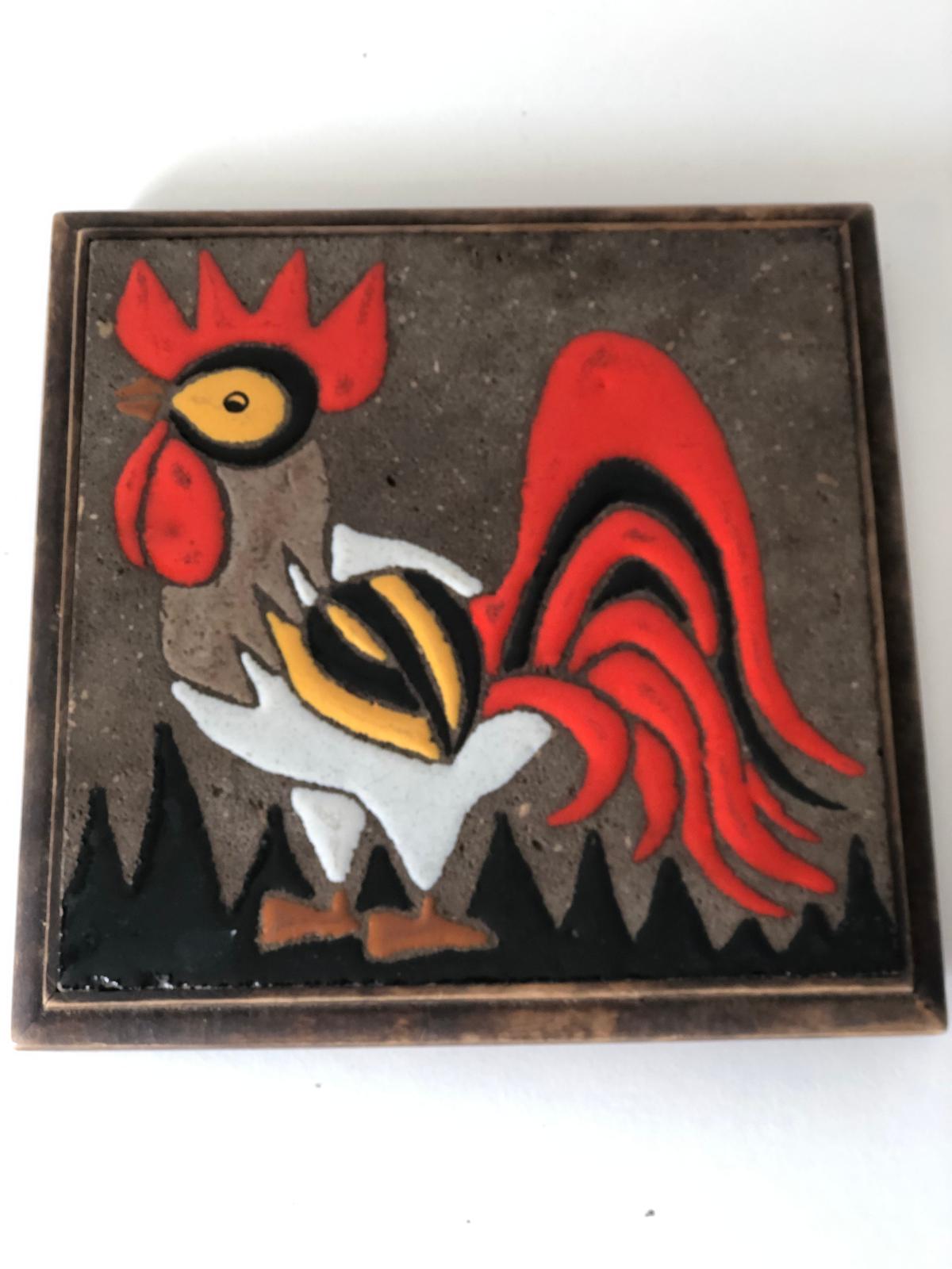 SOUS PLAT Bois et Céramique